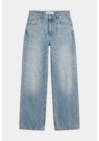Kadın Kot Renk 4s6-32 Straight Fit Yüksek Bel Denim Jean