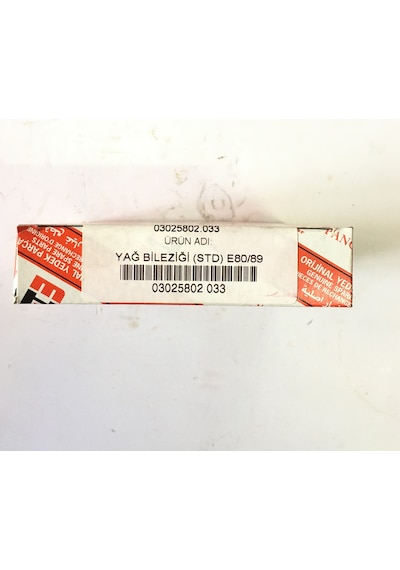 Pancar Motor E80-E89-Pm15 6hp/9,5hp/11,5hp/15hp Yağ Bileziği Std