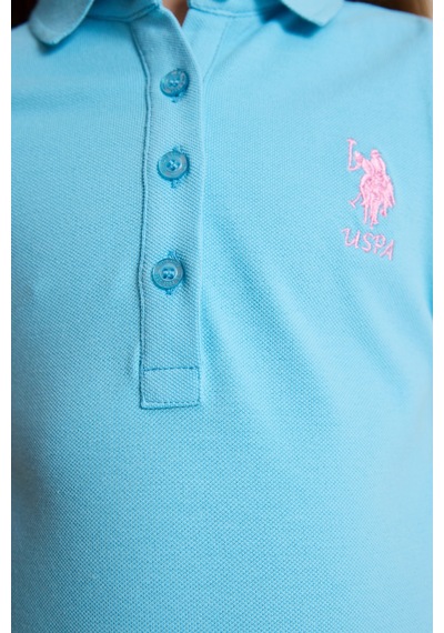 U.S. Polo Assn. Kız Çocuk Aqua Elbise Örme 50325639-vr007