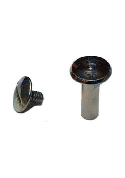 Cilt Menü, Katalog, Kartela Vidası, 6 Mm - Nikel, 100 Adet 1