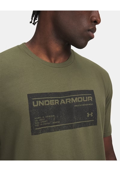 Under Armour Ua M Box Wm Label Ss Erkek Tişört 6017350 6017350 390