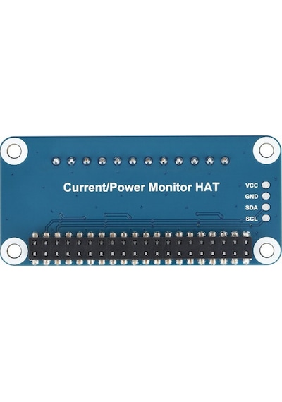 4 Kanallı Akımgerilimgüç Monitör Raspberry Pi Hat