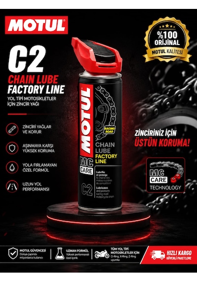 Motul C2 Motorsiklet Zincir Yağı
