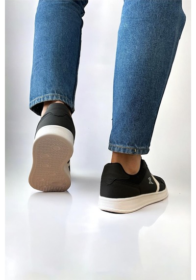 Erkek Günlük Sneaker Rahat Spor Ayakkabı Siyah Beyaz-Siyah Beyaz Siyah - Beyaz Erkek Günlük Sneaker Rahat Spor Ayakkabı Siyah Beyaz-Siyah Beyaz Siyah - Beyaz