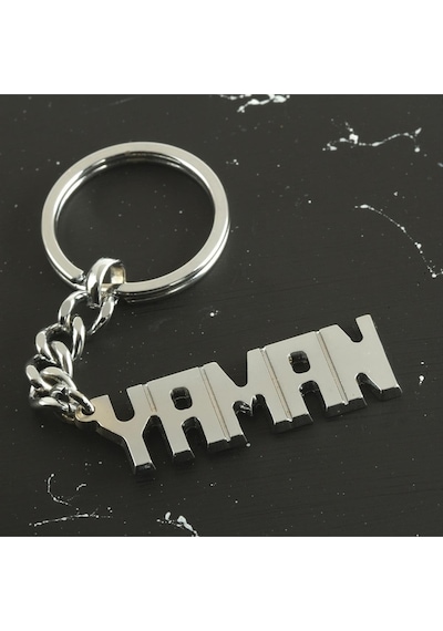Yaman - 382 - - Nazblsmm - İsimli Anahtarlık Çok Renkli