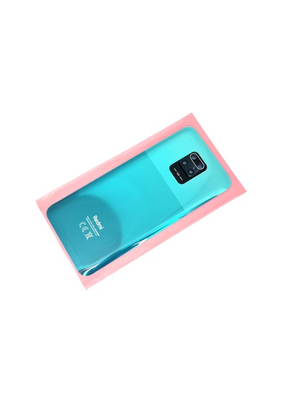 Tkgz Xiaomi Redmi Note 9s Arka Kapak Batarya Kapağı Kamera Camı Yeşil