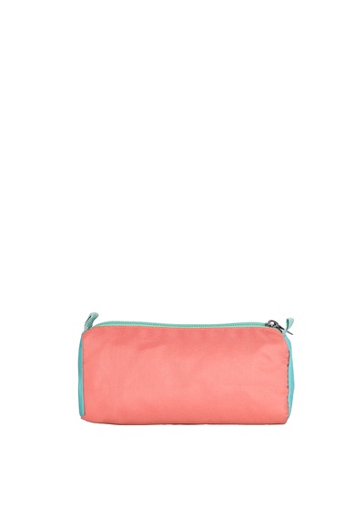 Pembe Be Happy Tek Bölmeli Unisex Kalemlik