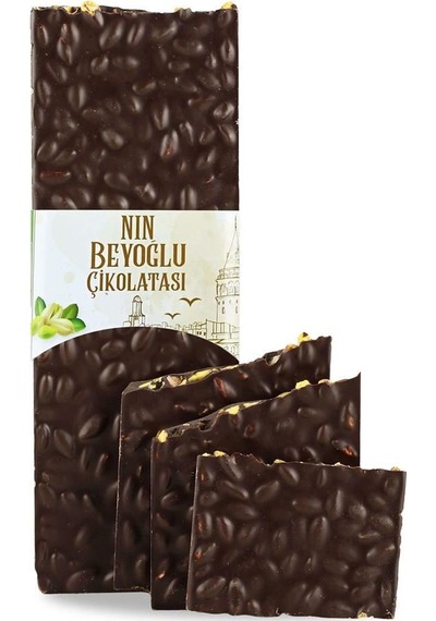 Fıstıklı Beyoğlu Çikolatası Bitter 250g