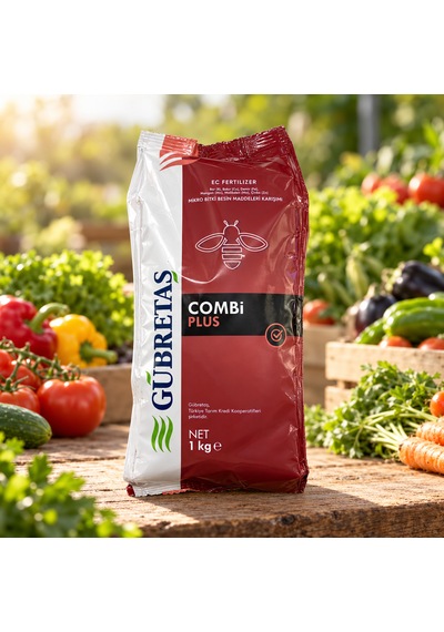 Gübretaş Edta Şelatlı Mikro Element Gübresi Combi Plus 1 Kg 1 L