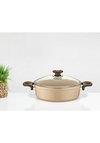 Gülsan Safran Granit 26Cm Basık Tencere