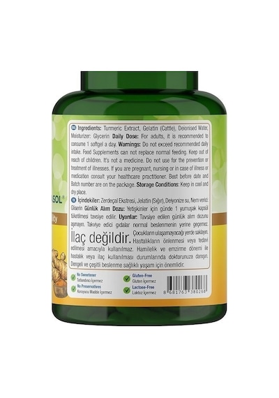 Nature's Supreme Curcumin 30 Yumuşak Kapsül