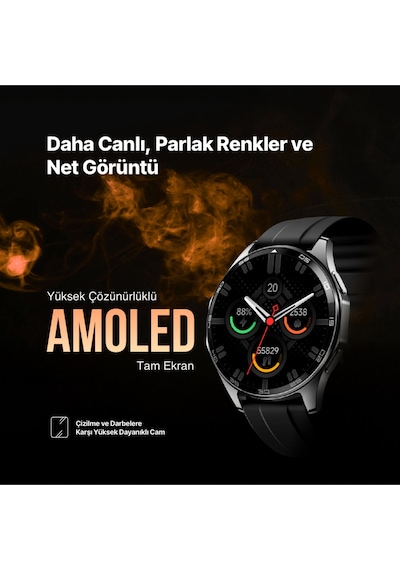 Ttec 2S12WS Tempus Pro 47 MM Amoled Ekranlı Yuvarlak Kasa Akıllı Saat
