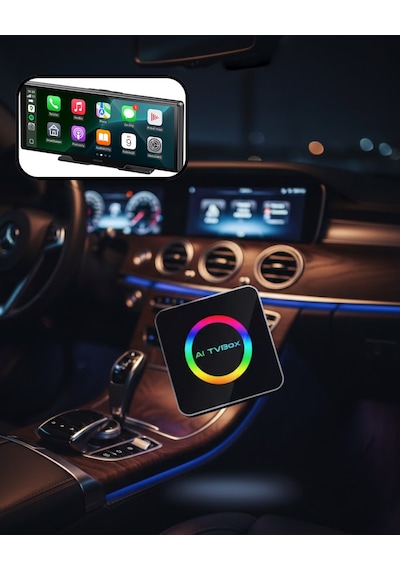 Araç İçin Kablosuz Carplay Android Auto Multimedya Çözümü Diğer