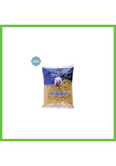 Bezos Ankara Burgu Makarna 500 Gr 20 Adet Dmc