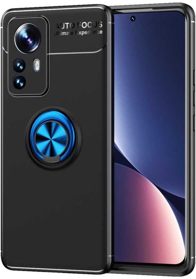 Xiaomi Mi 12 Pro Kılıf Zore Ravel Yüzüklü Silikon Kılıf