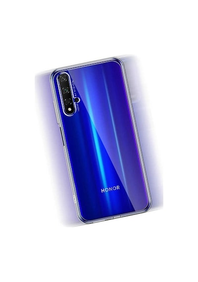 Huawei Nova 5t Şeffaf Kılıf Yumuşak İnce Tasarımlı Kapak Süper