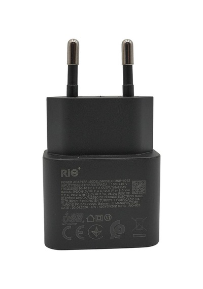 Rio Tech Rıo-r25 25w Hızlı Şarj Adaptörü Ve Usb-c Kablo Seti