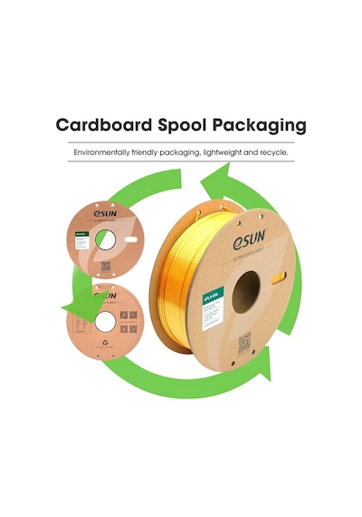 Esun Esilk-pla Filament Gold 1.75mm 1 Kg