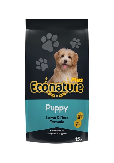 Econature Plus Kuzu Etli Yavru Kuru Köpek Maması 15 Kg