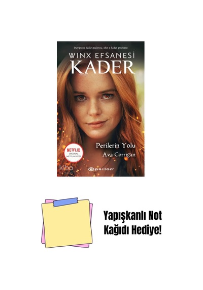 Winx Efsanesi Kader - Perilerin Yolu + Yapışkanlı Not Kağıdı