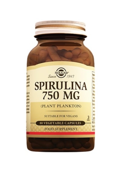 Solgar Spırulına 750 MG 80 Kapsül