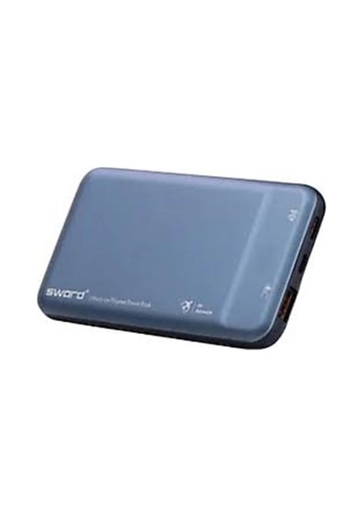 Sword 10f53 10.000mah Gray Hızlı Şarj Powerbank Kdo Diğer