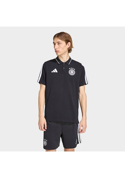 Adidas Almanya Dna Erkek Siyah Polo Jz0614