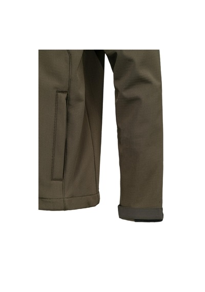 2as Samuel Erkek Softshell Kareli Ceket Haki Haki