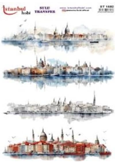 Sulu Transfer Kağıdı 25x35cm St-1582
