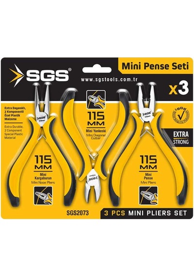 Sgs 3 Parça Mini Pense Seti Sgs2073