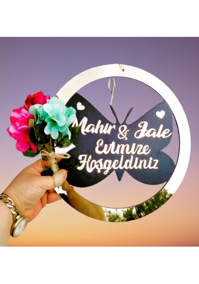 Ev Kapı Süsü Aile İsimleriyle Kişiye Özel