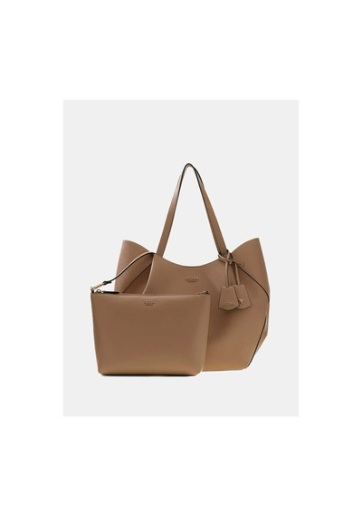 Guess Amorette 2 In 1 Tote-kadın Omuz Çantası -bg789824 Kahverengi
