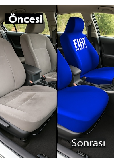 Arac Koltugunu Korurken Tarzini Yansit Fiat Bravo İle Uyumlu Oto Koltuk Kilifi Burada Lacivert Lacivert