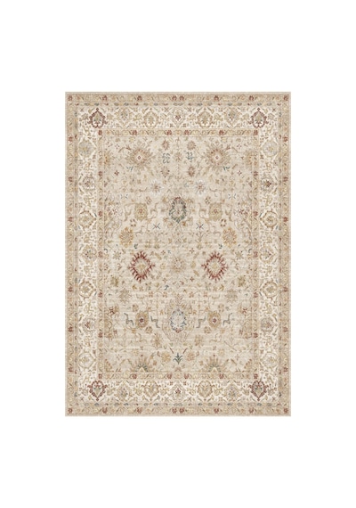 Madame Coco Sauvrel Shiny Effect İpeksi Kadife Halı - Kahverengi - 160x230 Cm 8684427224182 Çok Renkli
