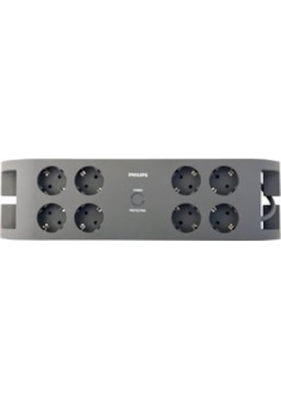 Philips Spn3180a/62 Akım Korumalı Priz 8'li 900j Çocuk Güvenliği Çıkışı 2 M