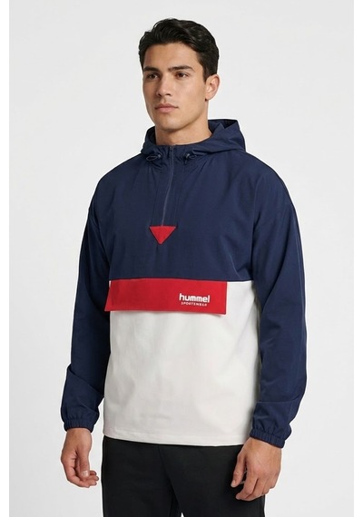 Hummel Vuelo Half Erkek Sweatshirt Mavi