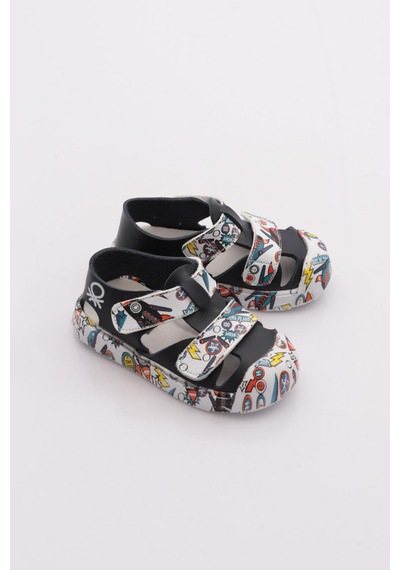 Benetton Bn-1409 Çocuk Sandalet Lacivert
