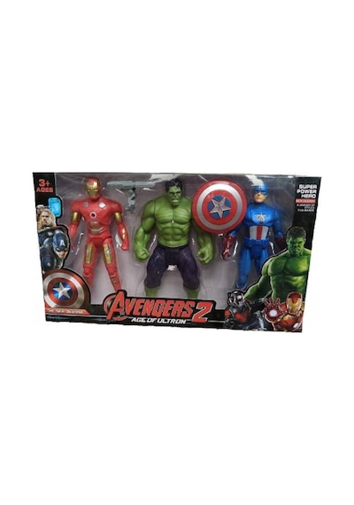 Matchbang Avengers Yenilmezler Oyuncak Hulk Ironman Kaptan Amerik