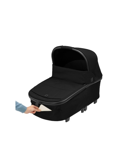 Maxi-Cosi Maxi Cosi Lila Xp+ Ekstra Portbebeli Seyahat Sistem Olabilen Doğumdan Itibaren Kullanılabilen Bebek Arabası Essential Black