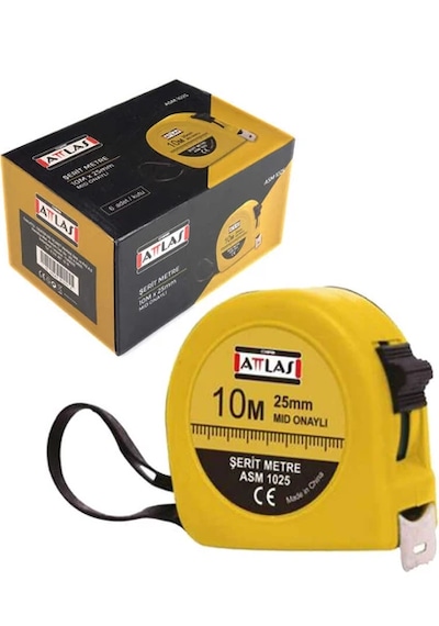 Attlas Asm1025 Şerit Metre 48 Adet 10 M x 25 M