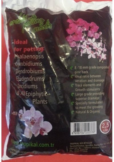 İthal Orkide Toprağı Tropikal 2.5 L-