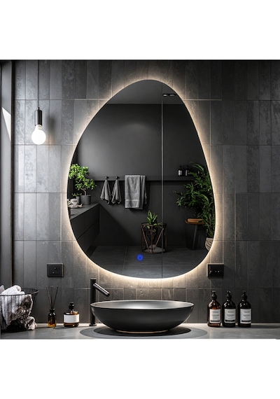 Luno Günışığı Lavabo & Banyo Aynası Dokunmatik Sensörlü 60 X 45