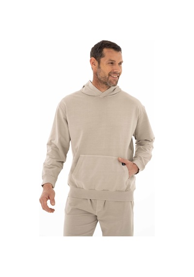 AR-MA Arma Erkek Oversize 2 İplik Kanguru Cepli Kapşonlu Sweatshirt 001