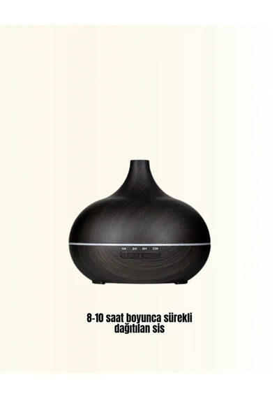550 Ml Ultrasonik Yağ Difüzörü Ve Soğuk Buhar Nemlendirici