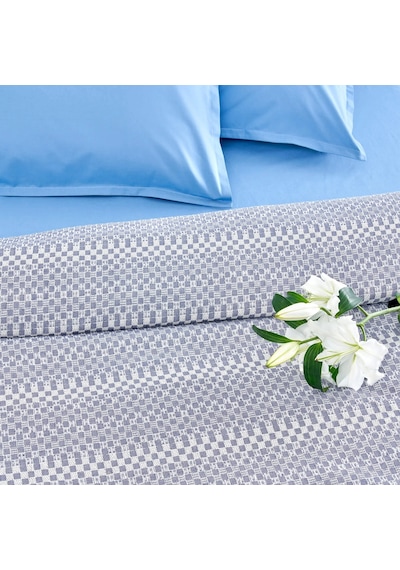 Taç Natural Dreams Softly Pike Takımı Loft Lacivert Çift Kişilik Lacivert