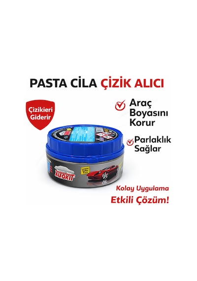 Oto Çizik Giderici Pasta Cila Çizik Alıcı Carnauba Oto Araç Parlatıcı