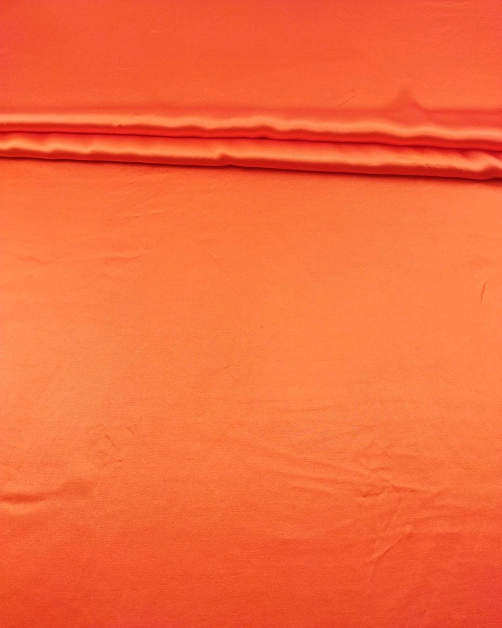 Saten Viskon Turuncu Renkte En 150 Cm X Boy 160 Cm -3931