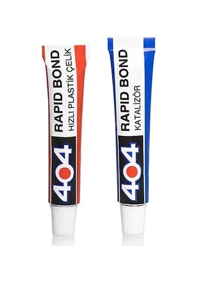 404 Rapid Epoksi Plastik Çelik Yapıştırıcı 16 Gr