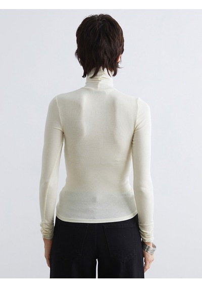 Lcw Vision Ekru Dik Yaka Kadın Body