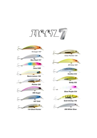 Fujin Ziggy 70Mm 9.6Gr Sinking All Glow -169